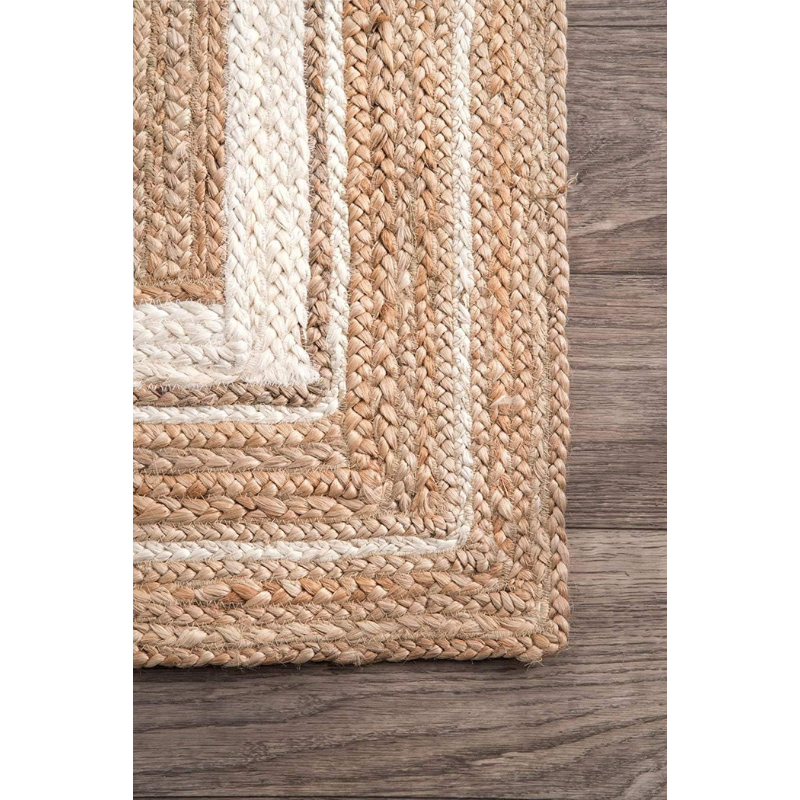 Grand tapis jute rectangulaire - grand, rectangulaire