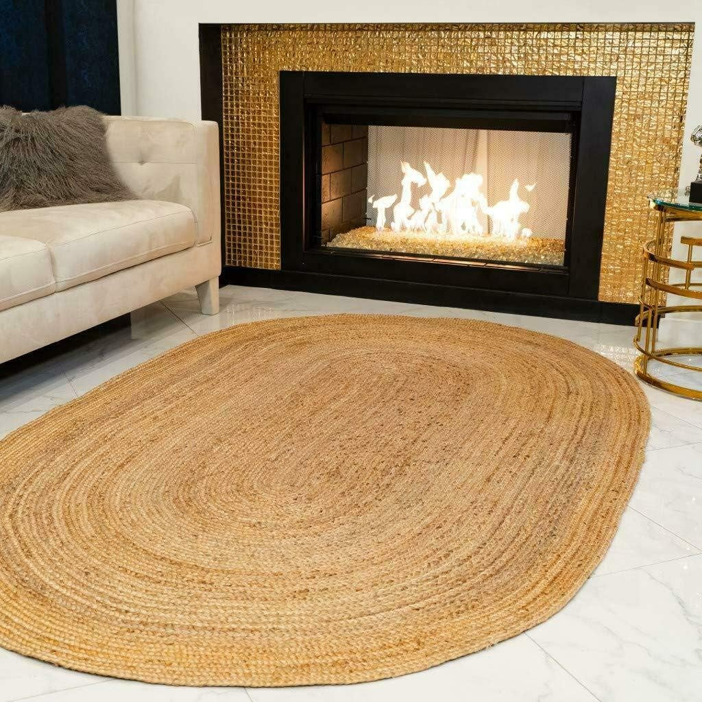 Tapis en jute naturel - Ameublement et décoration,
