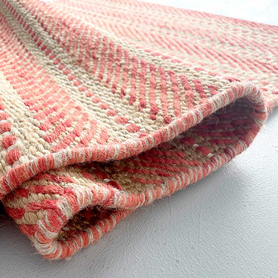 Tapis en toile de jute - rectangulaire