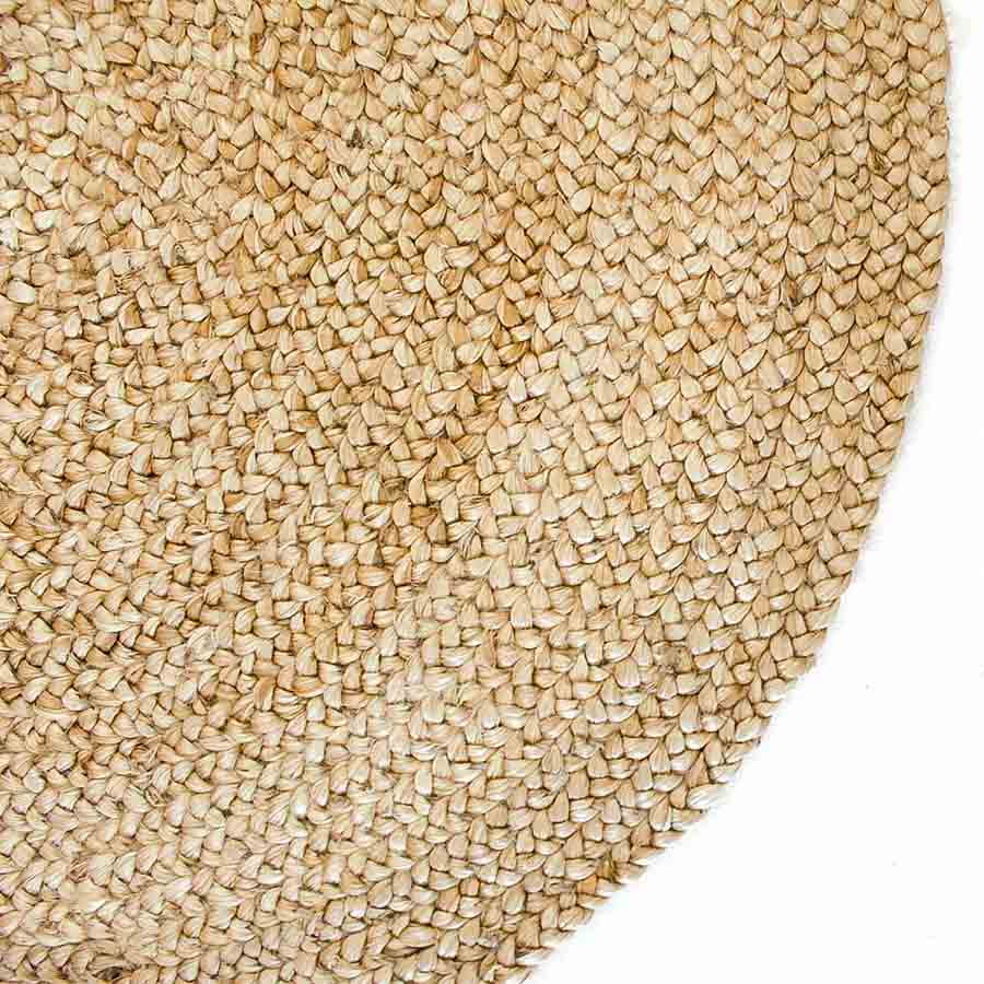 Tapis rond jute - rond