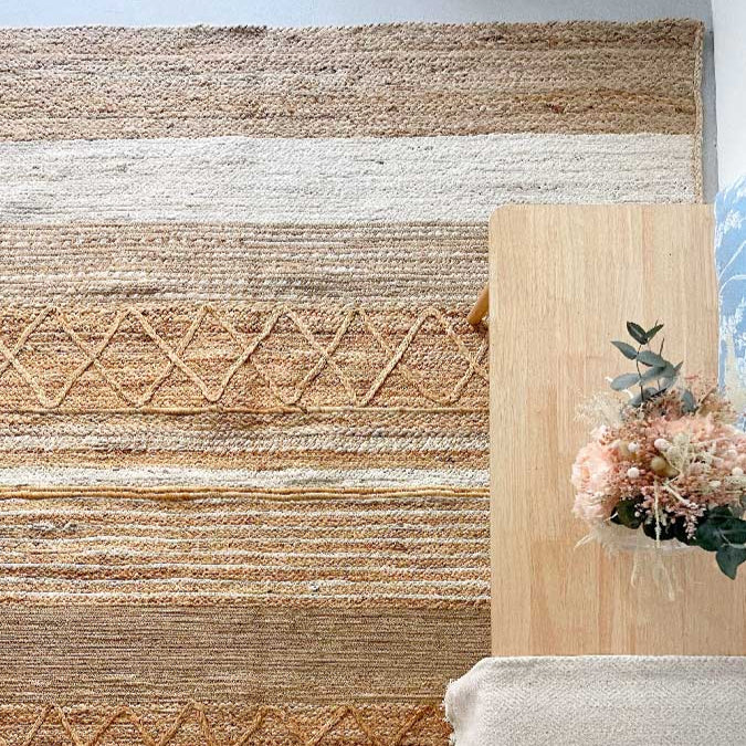 Tapis salon jute - salon