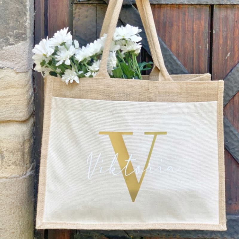 Sac en toile de jute pour la fête des mères - mères