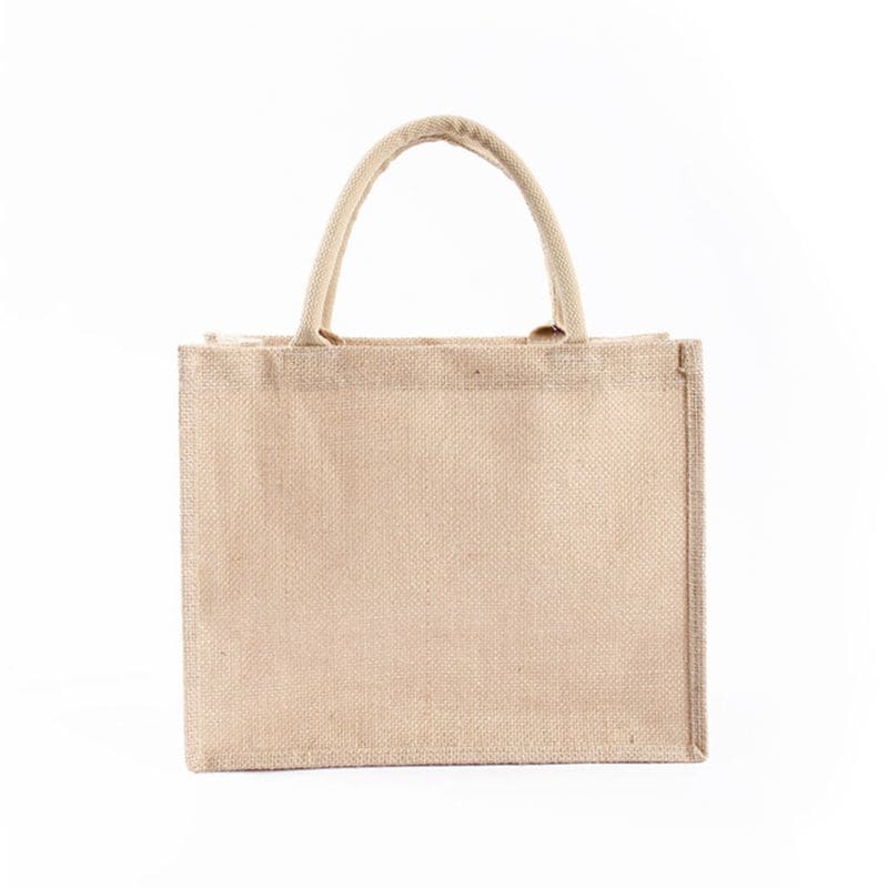 Sac toile de jute fait main