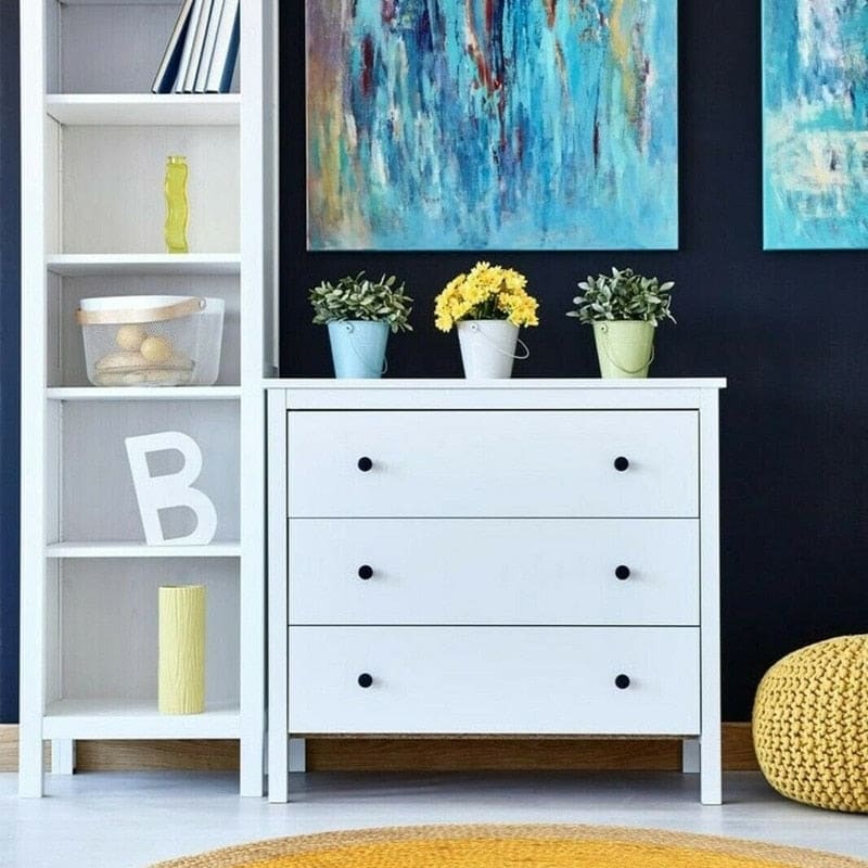 Tapis rond jute jaune - rond