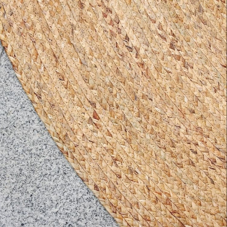 Tapis salon rond jute salon