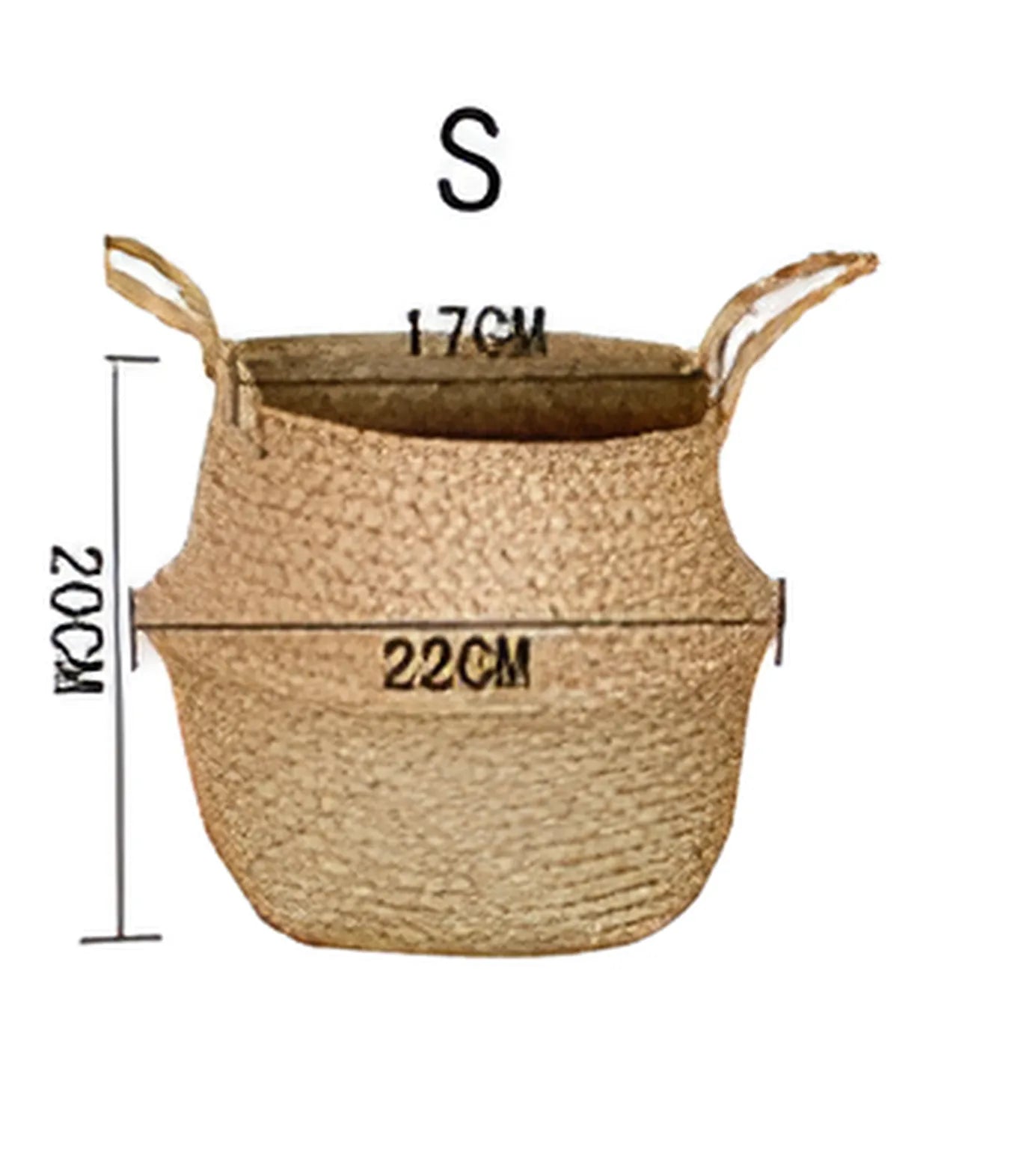 Cache pot Souple en Jute