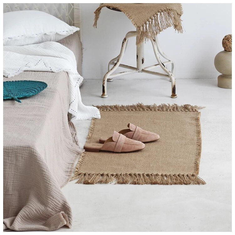 Petit tapis jute rectangulaire - petit, rectangulaire