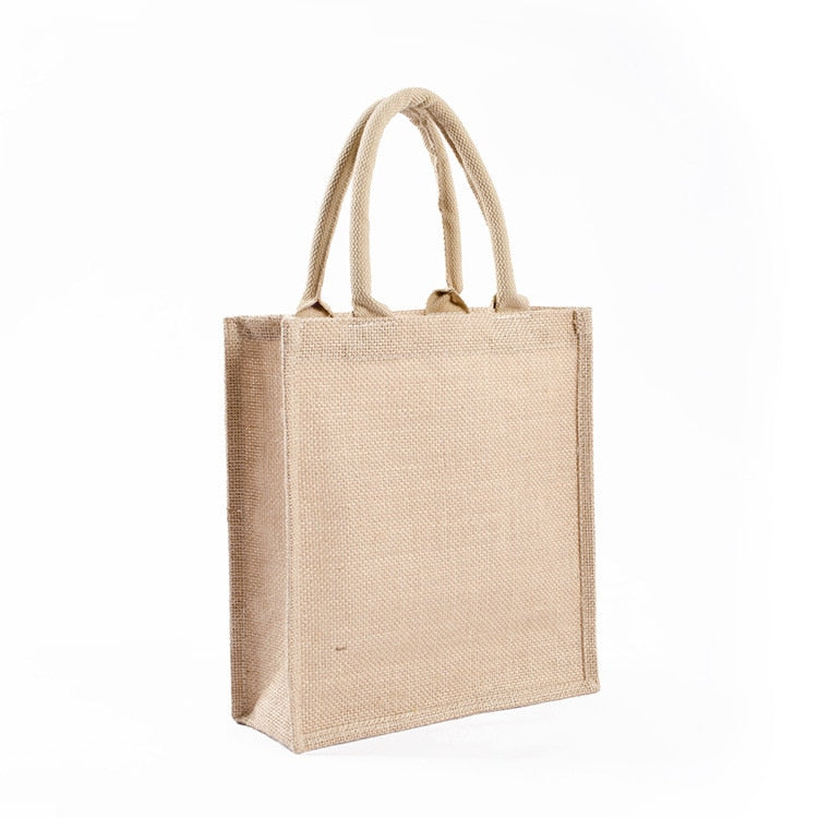 Sac en toile de jute personnalisable - personnalisable