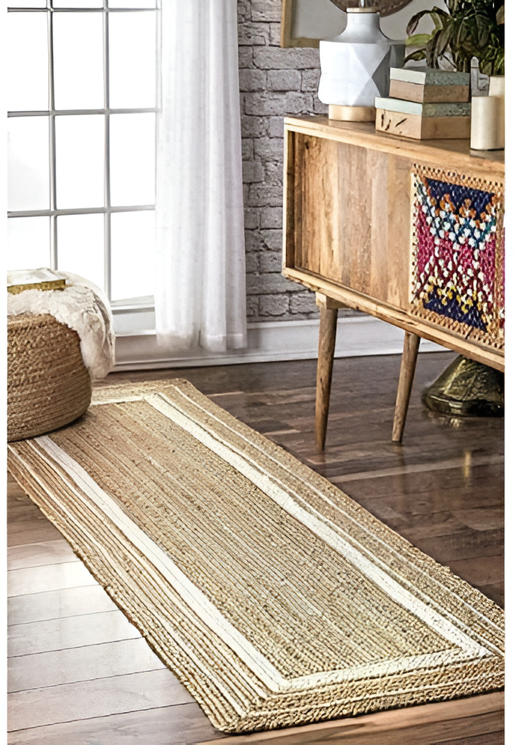 Tapis de couloir en jute - Ameublement et décoration,