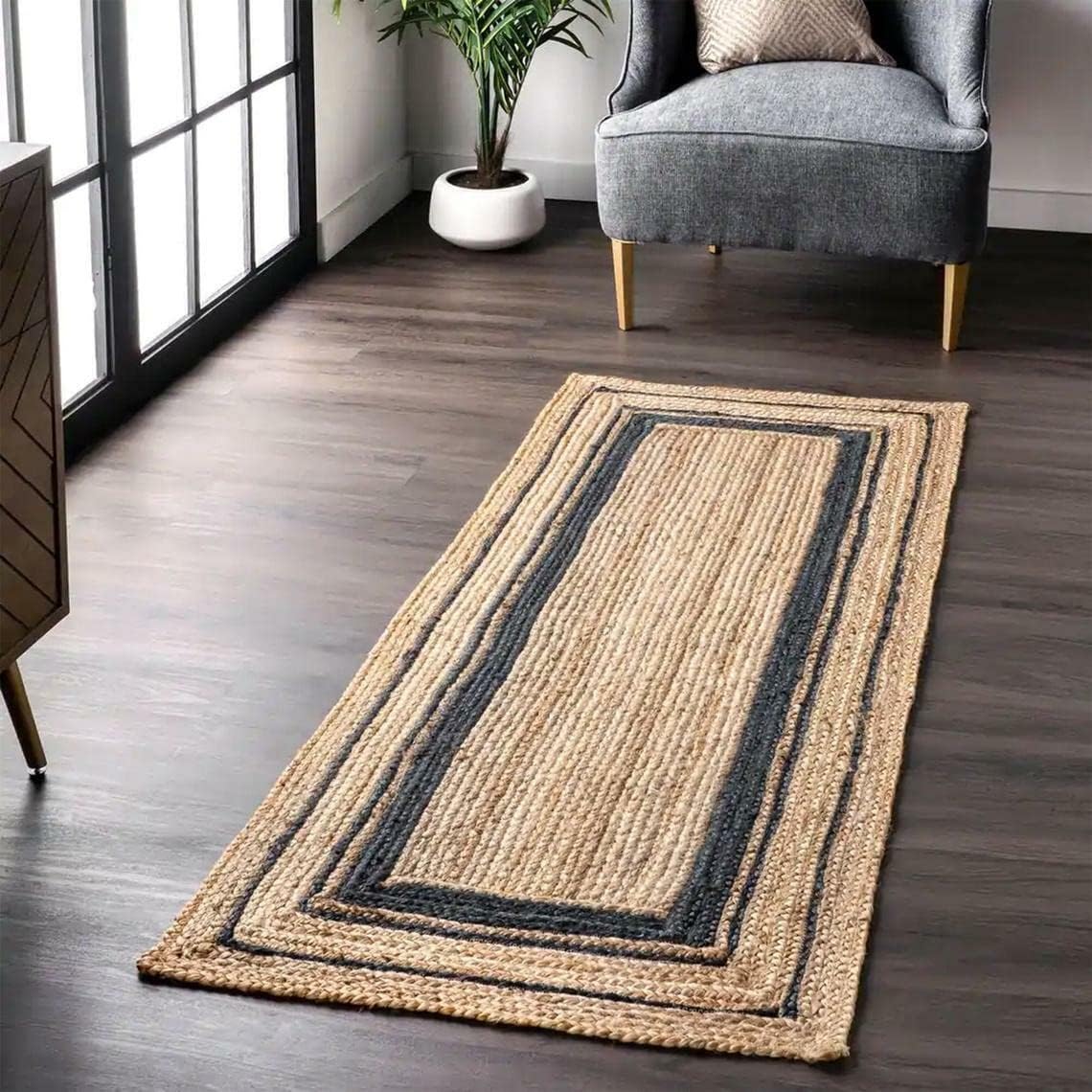 Tapis de couloir jute - Ameublement et décoration,