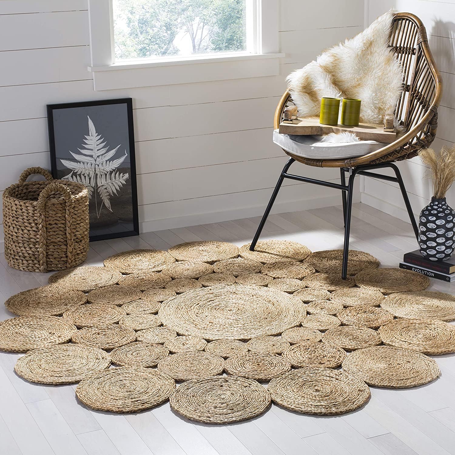 Tapis en corde de jute - rond