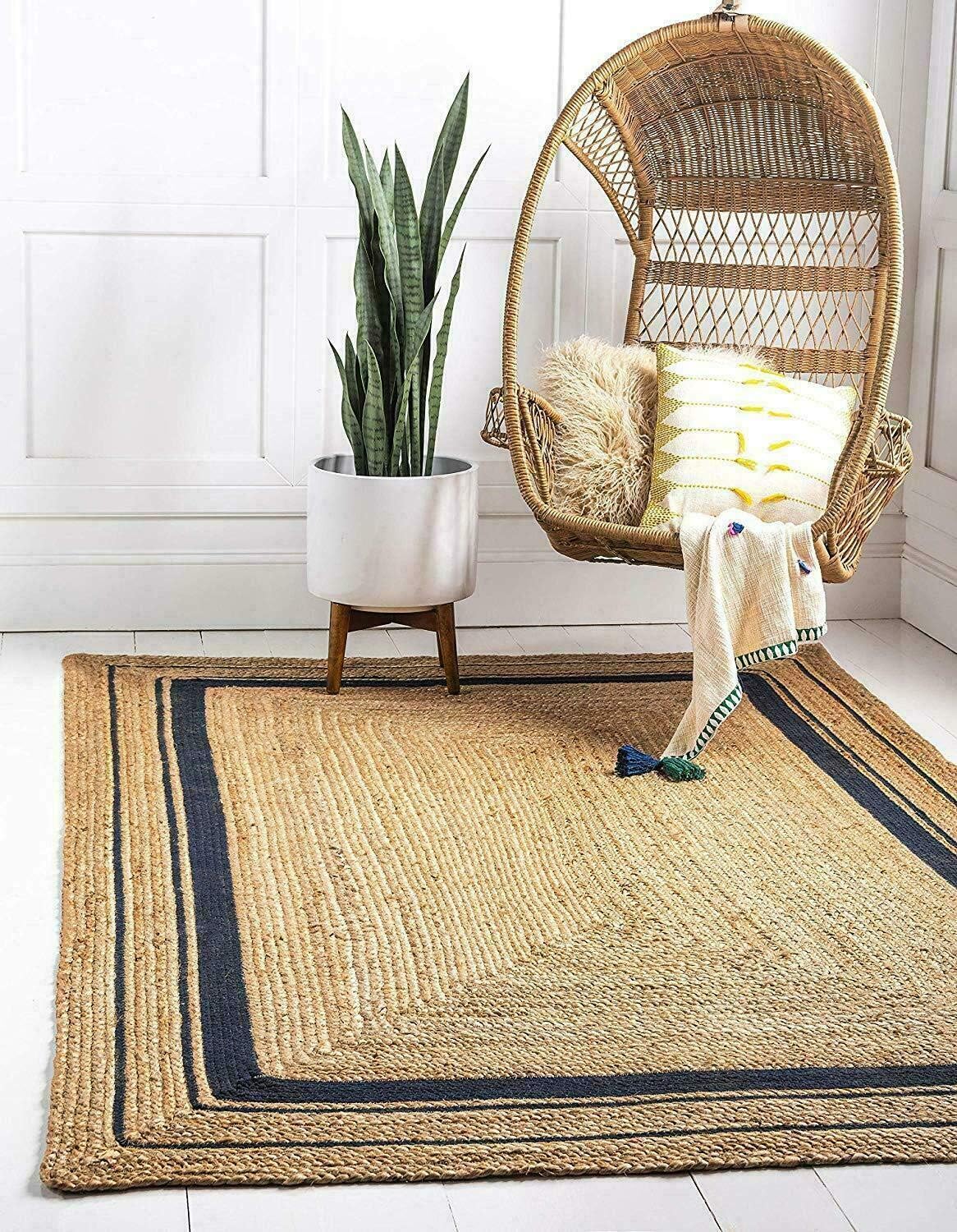 Tapis en jute - Ameublement et décoration, coussinets