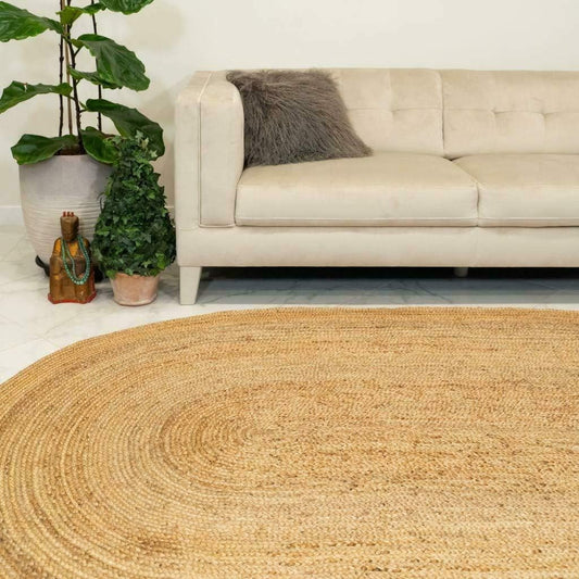 Tapis en jute naturel - Ameublement et décoration,