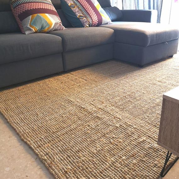 Tapis en jute rectangulaire - couloir