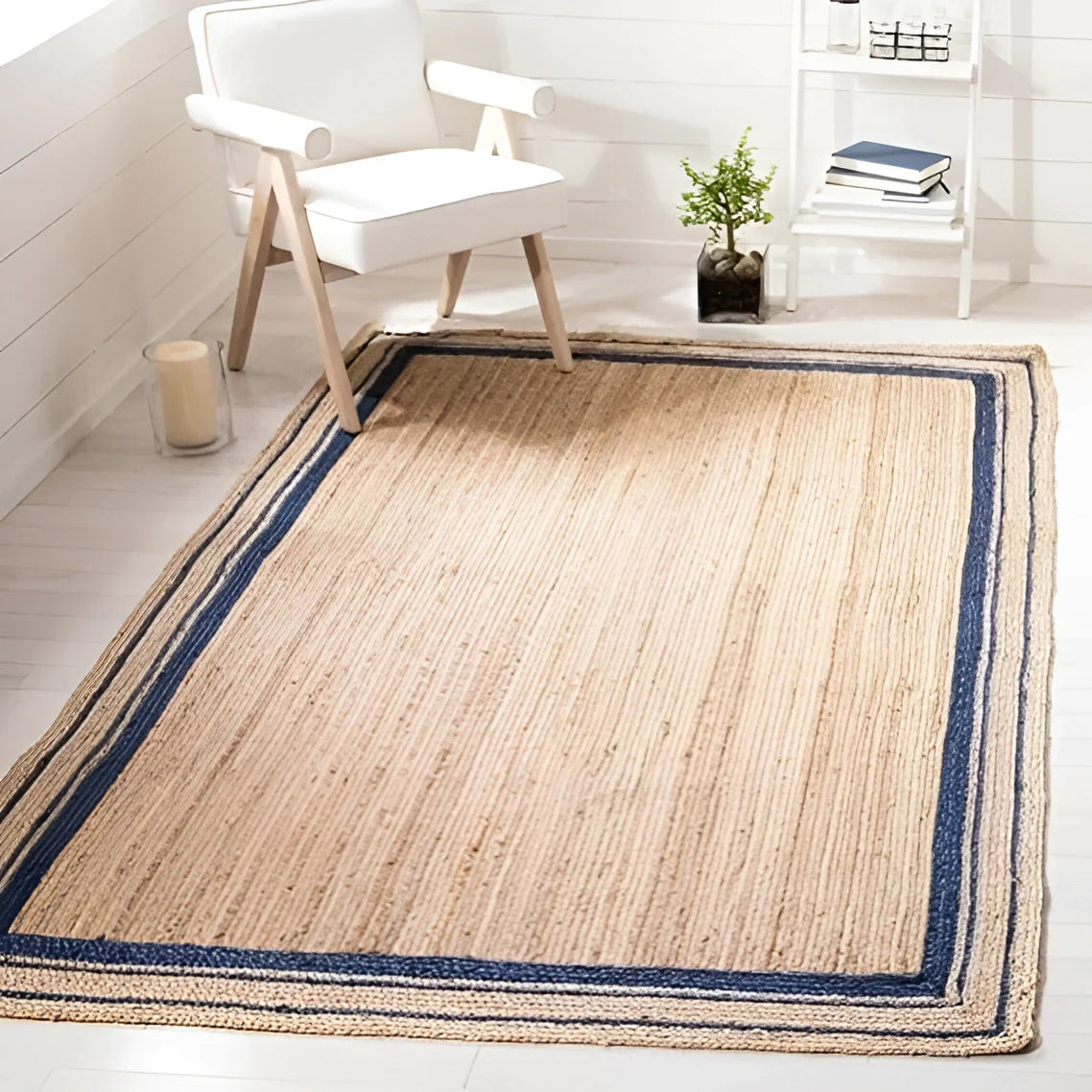 Tapis en toile de jute - Ameublement et décoration,