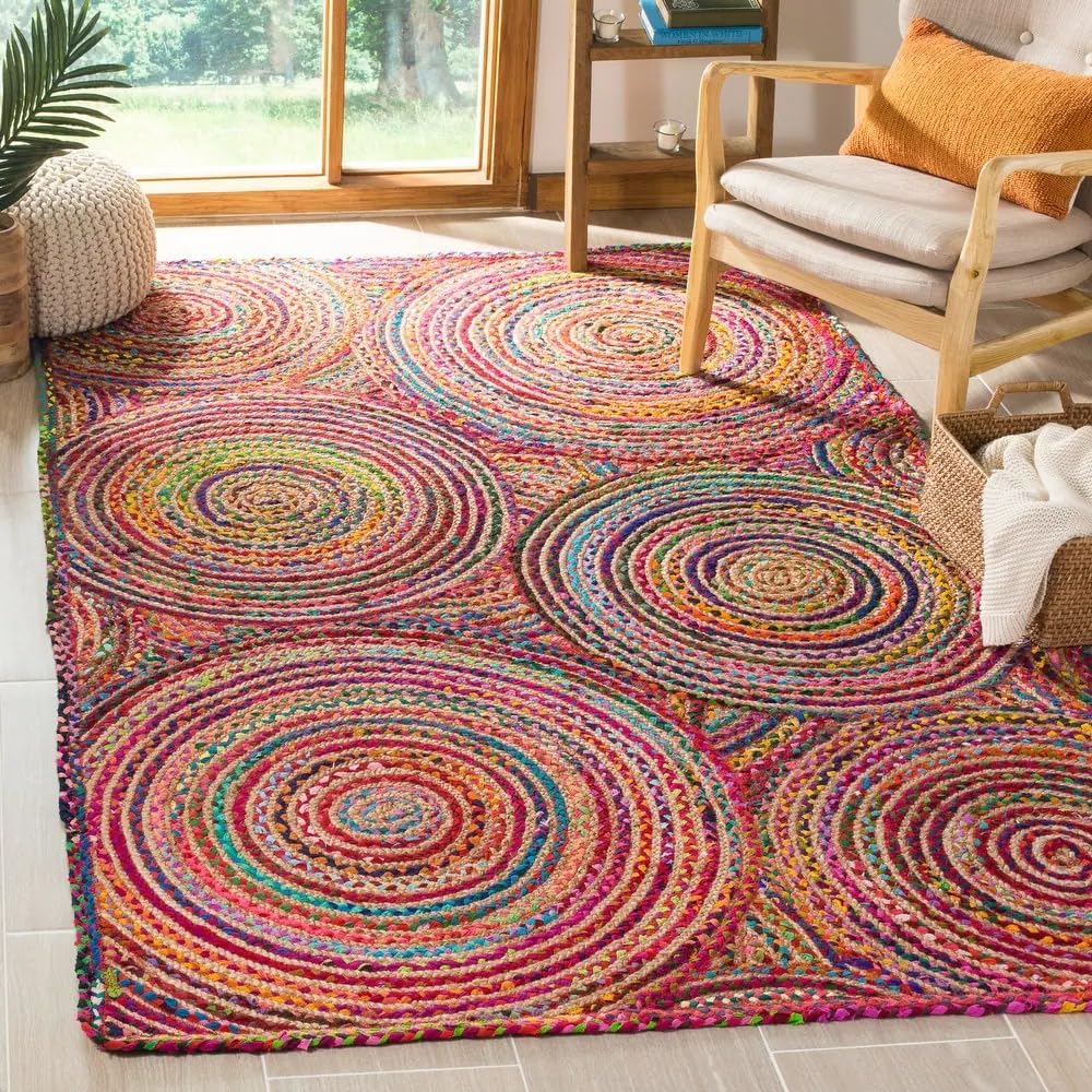 Tapis jute multicolore - Ameublement et décoration,