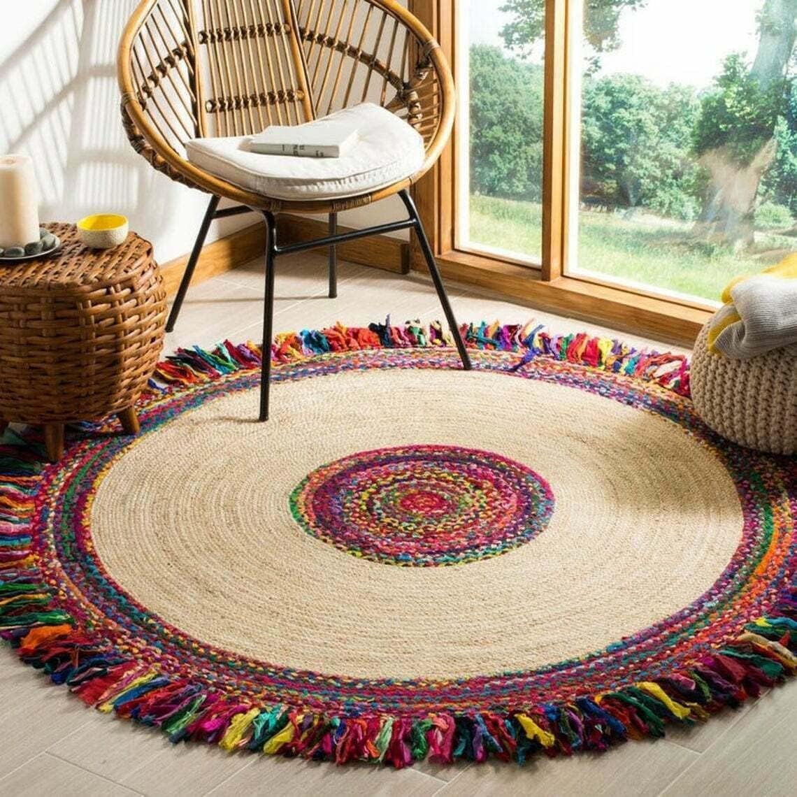 Tapis jute naturel - Ameublement et décoration, coussinets