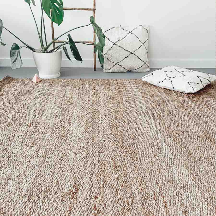 Tapis jute pas cher - couloir