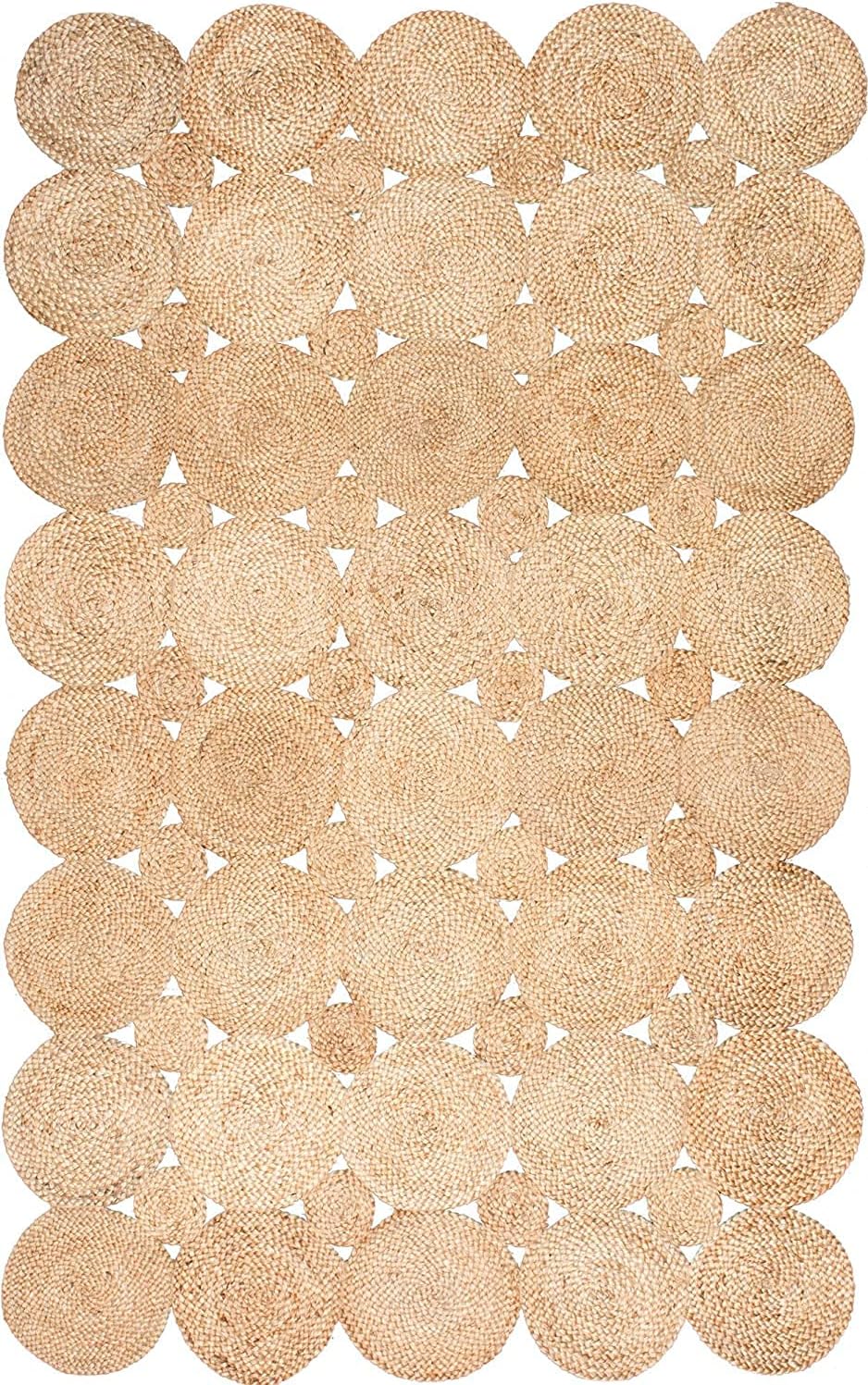 Tapis jute rectangulaire 200x300 - Ameublement