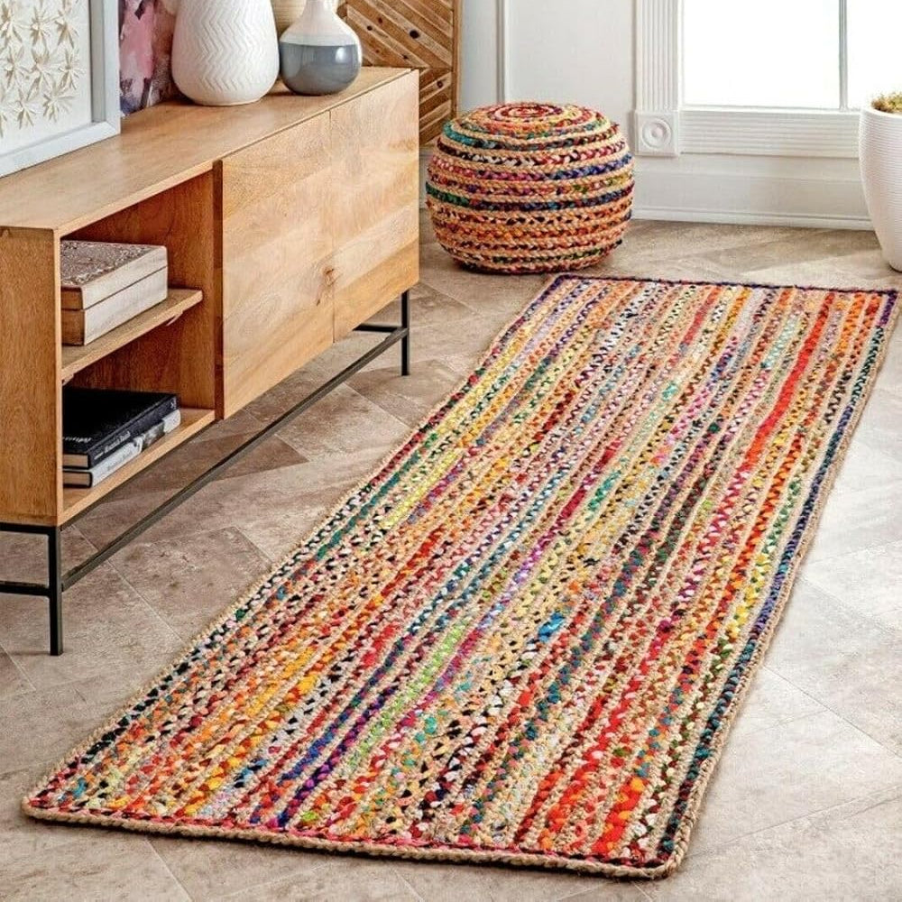 Tapis jute rectangulaire - Ameublement et décoration,