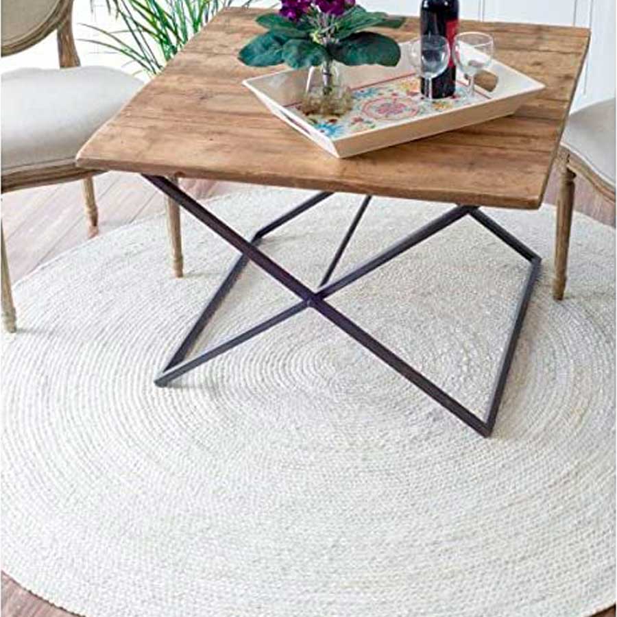 Tapis rond en jute - rond