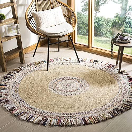 Tapis rond en jute - Ameublement et décoration, coussinets