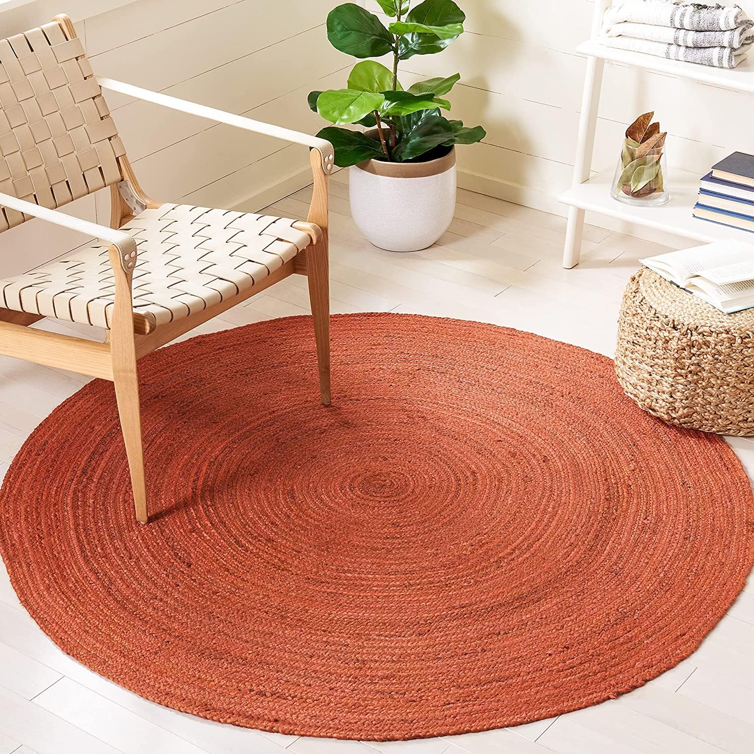 Tapis rond jute 150 cm - Ameublement et décoration,