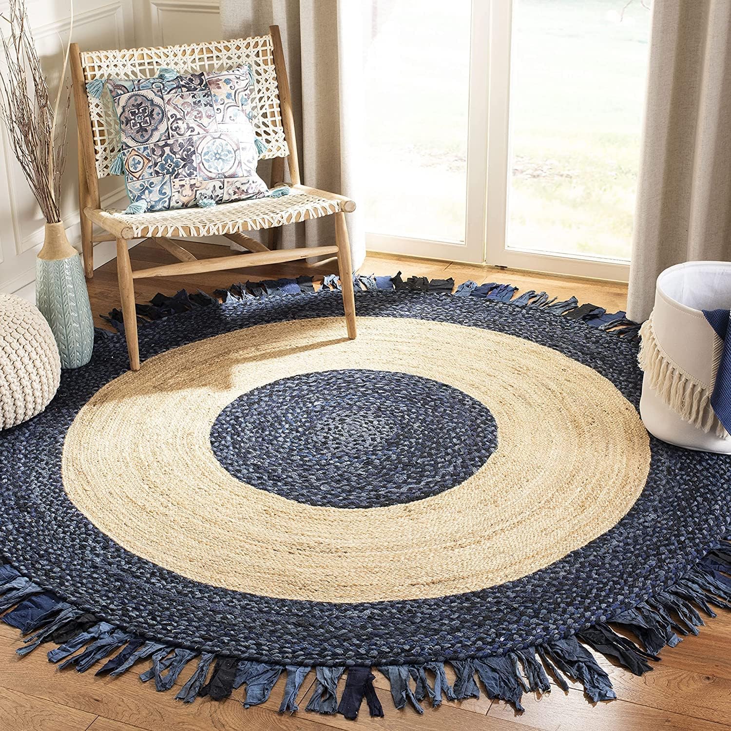 Tapis ronds jute - Ameublement et décoration, coussinets