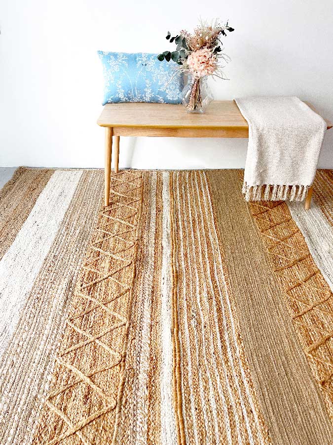 Tapis salon jute - salon