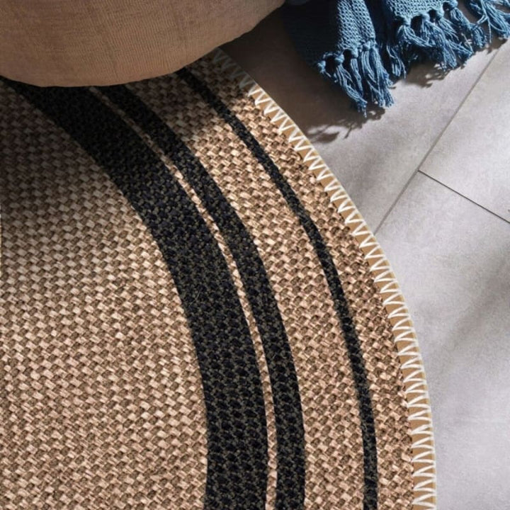 Superposition Tapis Jute